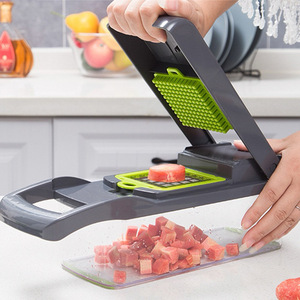 カスタムキッチンガジェット多機能フルーツ野菜カッター手持ちクイック手動カッターバルク - Product Image 3