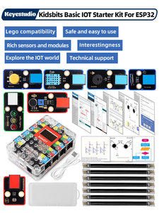 Kidsbits base IOT base Starter Kit compatibile con blocchi di costruzione RFID sensore Kit di apprendimento per ESP32 per Arduino principiante
