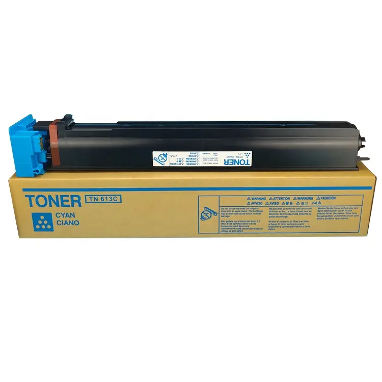 Cartucho de tóner para copiadora láser TN613 para fotocopiadora Konica Minolta Bizhub C652 C552 C452 C652DS usada