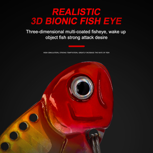 Mồi câu cá DD01 Kim Loại Lưỡi dao rung 8G 12g specitication câu cá giải quyết Bánh nhân tạo Crankbait kim loại VIB Lure - Product Image 5