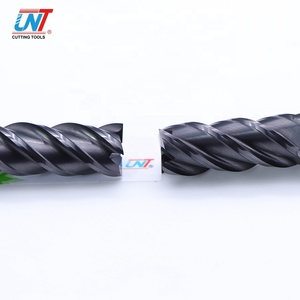 เครื่องมือตัดดอกเราเตอร์ CNC Freze ของ UNT,เครื่องตัดคาร์ไบด์ทังสเตนแข็งดอกกัดแบบแบนของ Fresa 4ร่องสำหรับสเตนเลสสตีล - Product Image 4