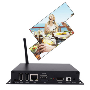 Schermo collegato android lettore multimediale digitale con Quad core ROM 8G inserzionista box - Product Image 6
