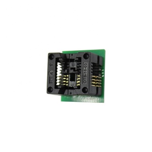 OTS-16-03 SOIC8 <strong>SOP8</strong> to DIP8 Wide-body Wide 150/200mil <strong>Programmer</strong> Adapter <strong>Socket</strong> Blue SA602 IC Test Conversion Burner. - Product Image 2