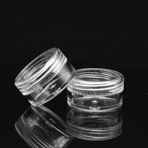 2.5ml 3ml 5ml 10ml 15ml 2.5g 3g 5g 10g 10 ml <strong>5</strong> Gram PS <strong>Cream</strong> <strong>Jar</strong> Empty Small Round <strong>Jar</strong> <strong>5</strong> ml Plastic Cosmetic Sample Containers - Product Image 3