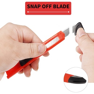 Factory Spot <strong>9mm</strong> Utility Knife Retractable Paper <strong>Cutter</strong> Disassembles Express Packages - Product Image 4