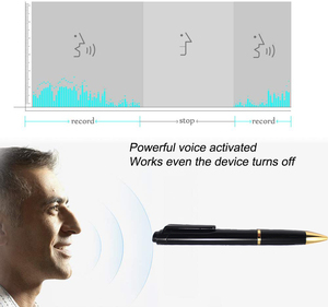 Registratore digitale ad attivazione vocale 32GB per le lezioni in metallo dispositivo di registrazione con riproduzione USB e MP3
