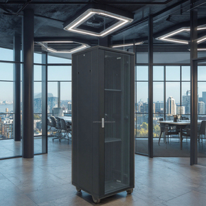 Recinto dell'armadietto dei dati del Server di rete 42u per il prodotto delle telecomunicazioni - Product Image 4