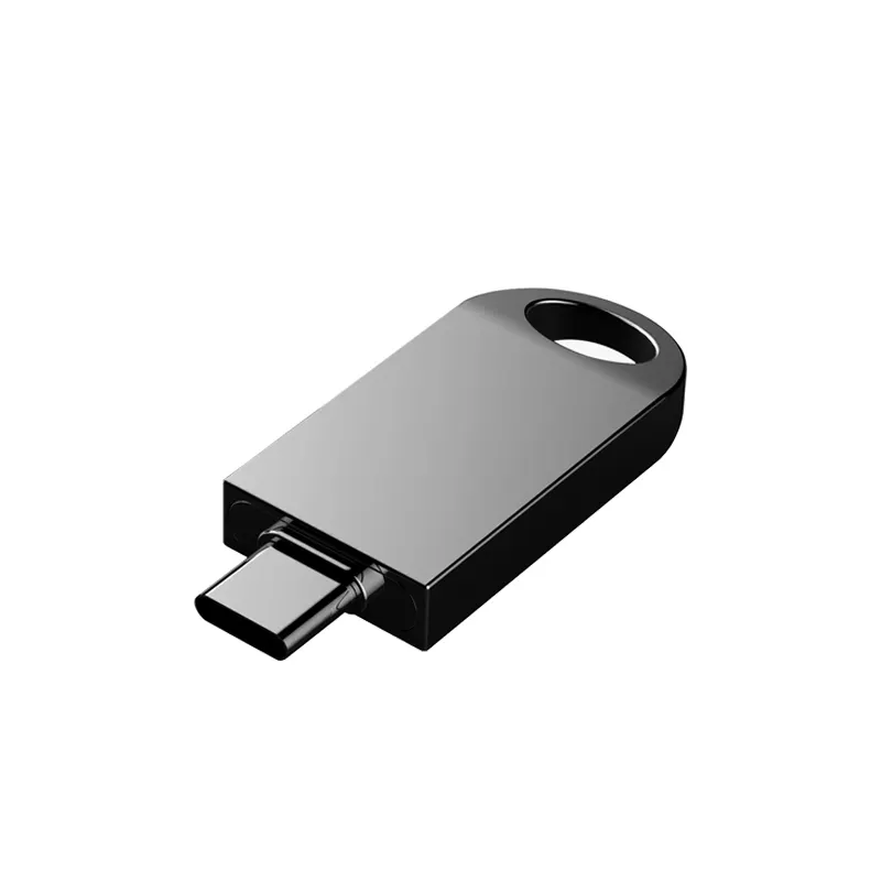 Tipo-C OTG USB 2.0 Flash Drive 64GB 32GB Pen Drive Memória Mini USB Stick 128GB 256GB Flash Drive Para Smart Phone