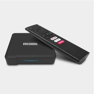 Mecool KM1 ATV S905X3 4G 64G กล่องทีวีได้รับการรับรอง Smart Voice Remote 5G Wifi Android 9.0สตรีมมิ่งชุดสมาร์ทด้านบนกล่อง STB KM - Product Image 2