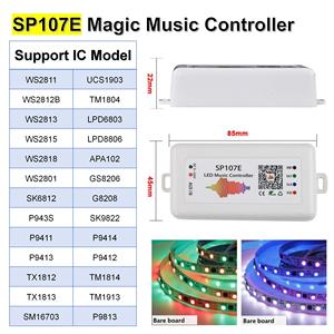 RGB Pixel LED Controller App programmier bare Smart App BT Magic Music RGB Smartphone Controller - Product Image 3