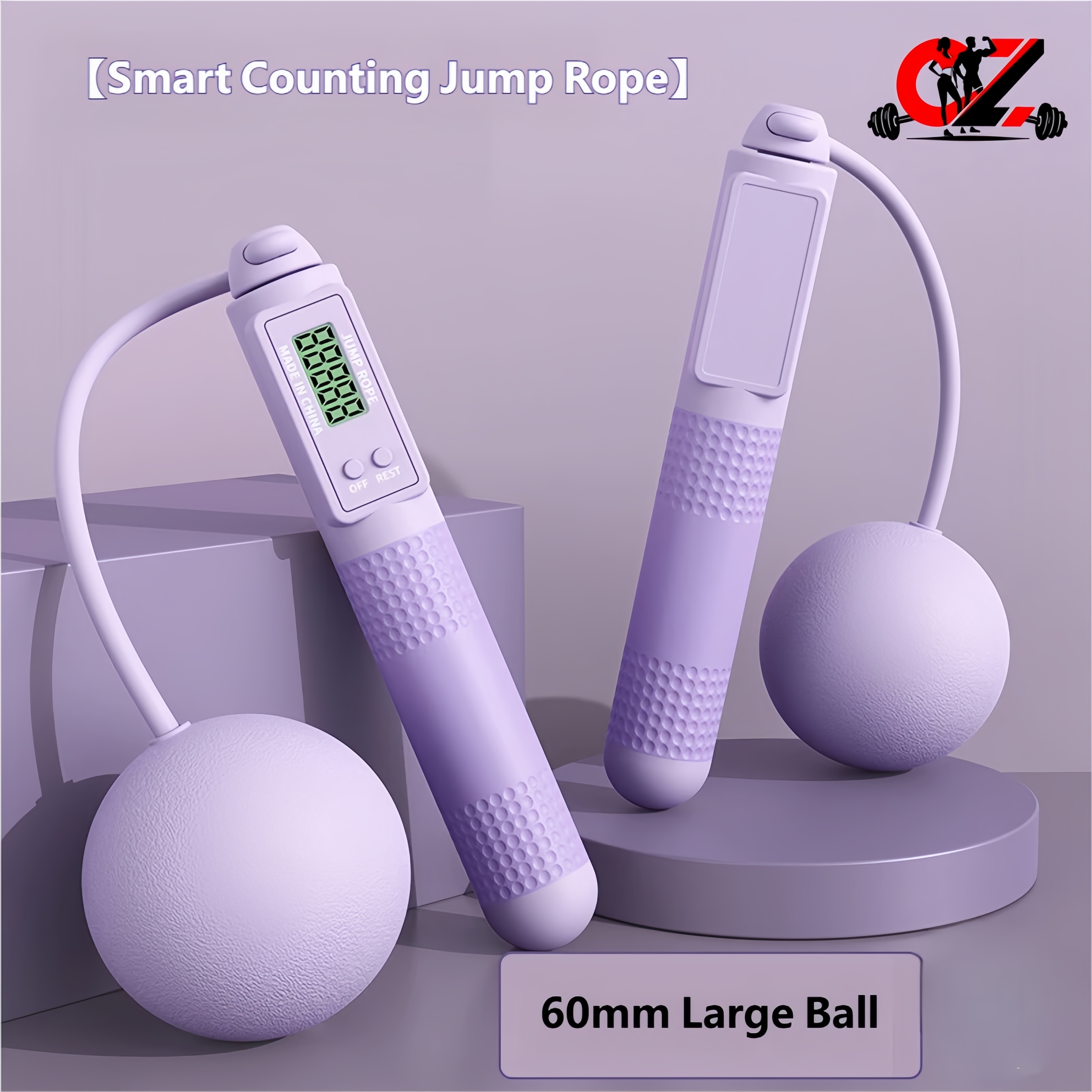 Purple 60mm Weighted ball