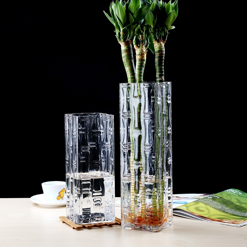 Factory Produced Wholesale Glass Flower Vase for Home Decor