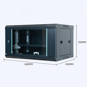 خزانة شبكات 4U 6U 9U 12U 15U، رف خادم، حاوية قائمة على الأرض لمفاتيح التبديل وصناديق التيار الضعيف - Product Image 5