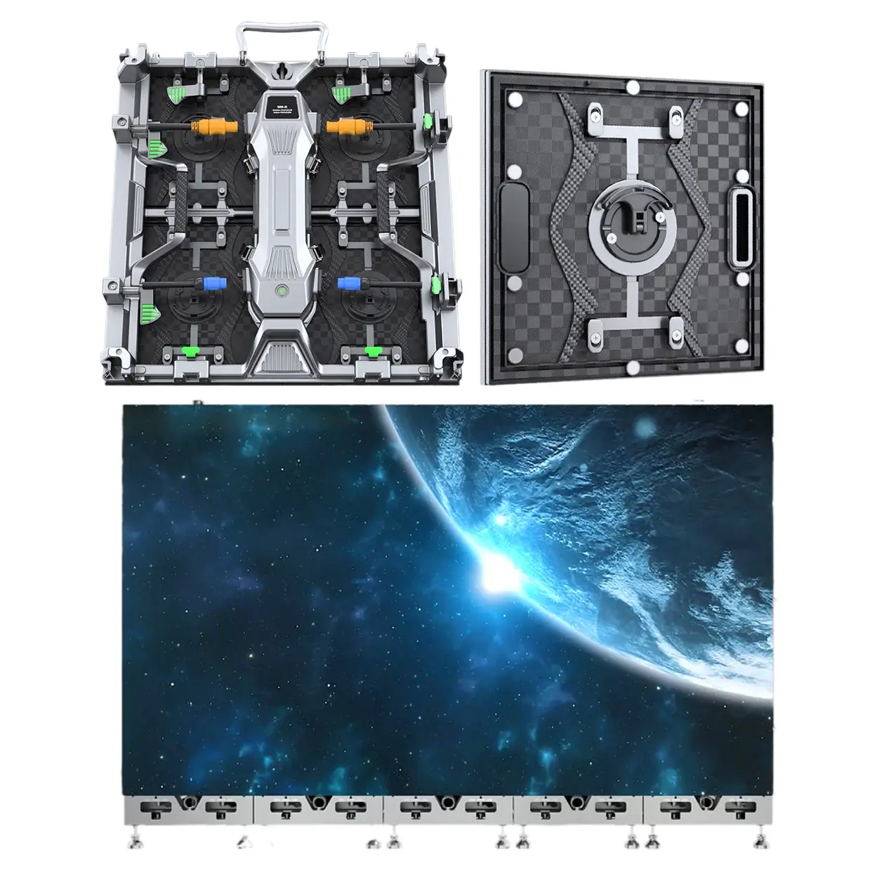 จอแสดงผล LED p4.81 เช่าประสิทธิภาพอิเล็กทรอนิกส์หน้าจอขนาดใหญ่กันน้ํากลางแจ้งมือถือหน้าจอขนาดใหญ่