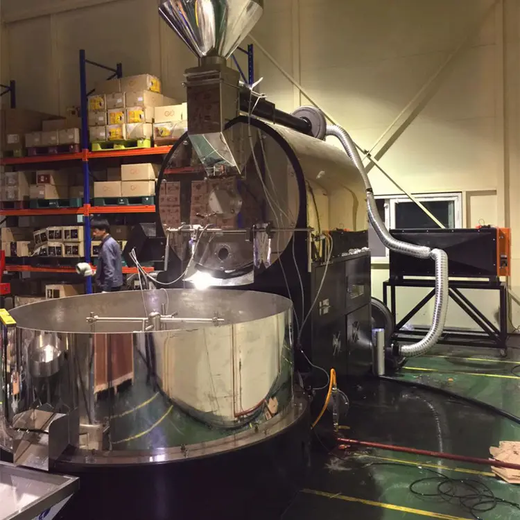60 кг/партия Высококачественная машина для приготовления кофейных зерен с орехом, лидер продаж, аппарат для обжарки зерен/аппарат для запекания семян какао