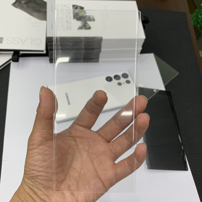 Verre transparent anti-UV uniquement
