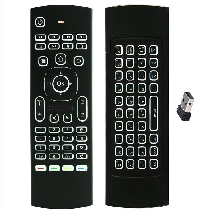 Black Without Voice With Backlit