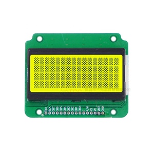 16x4 Dot Matrix Character LCD-Modul mit 16-poliger monochromer LED-Hintergrund beleuchtung