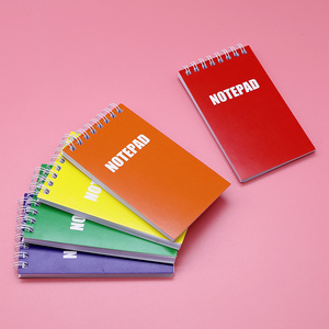 A7 Carry mini cuaderno pequeño de bolsillo Libro portátil de bobina de notas simple y práctico libro de palabras diario encuadernado en espiral sostenible - Product Image 2