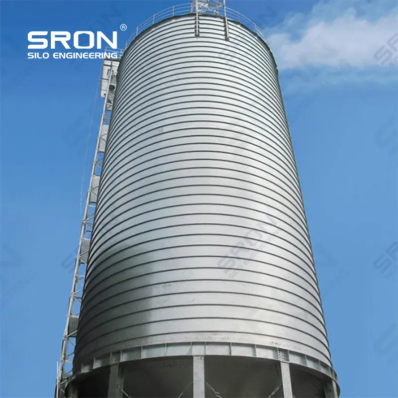 Thép không gỉ xoắn ốc 300 tấn xi măng Silo giá thấp để bán