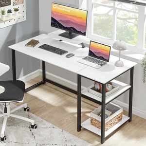 Office-PC-Tisch Desktop-Computer-Studiert isch mit Regalen für Studenten