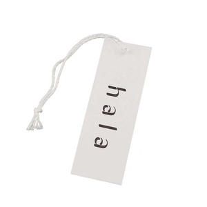 Brand Logo <strong>Tags</strong> Paper Hangtags Clothing <strong>Hang</strong> <strong>Tags</strong> Custom Free Design Printing <strong>With</strong> <strong>String</strong> Shopping Cardboard <strong>Hang</strong> <strong>Tag</strong> - Product Image 2
