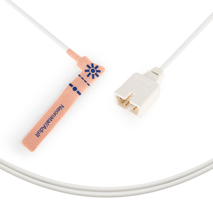 Caremed工厂脉搏血氧计传感器AS140 Novametrix一次性成人新生儿Spo2探头 - Product Image 1