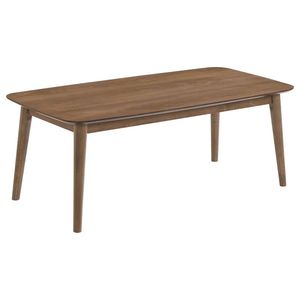 Durable Home Hospitality Furniture Traditional Design Natural Walnut <strong>Rectangular</strong> Coffee <strong>Table</strong> <strong>Nesting</strong> Multiple Colors - Product Image 2