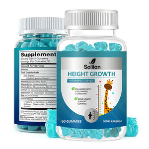 Solilan 60 Count Multi-Vitamin Gummibärchen Key Nährstoff reiche Ergänzung für Erwachsene Kinder Vitamin D3 K2 Healthcare Gummies - Product Image 3