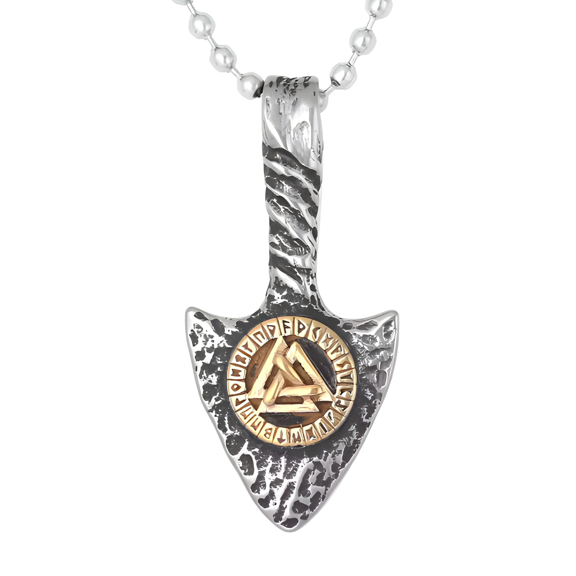 Steel+Gold(Pendant Only)