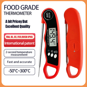 Digital Meat Bbq Chickens Chef Iq Thermometer 304 Food Grade Probe Auto Wake-Up 180&deg; Intelligent Reverse Display Kitchen Helper - Product Image 4
