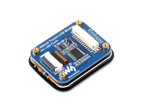 Modulo Display LCD rotondo da 1.69 pollici con Touch Panel, Micro Display LCD, risoluzione 240x280, IPS, SPI e I2C, 262K - Product Image 2