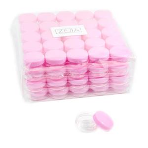 Cheap Price 3g <strong>5g</strong> pink Black clear Small Plastic Cosmetic Jars pink Cosmetic Jars and <strong>Bottles</strong> - Product Image 6