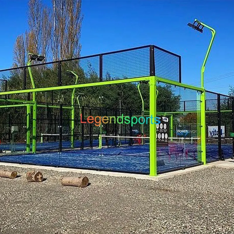 Legend sports Beliebte Sport länge 20m Breite 10m Padel Court Ausrüstung