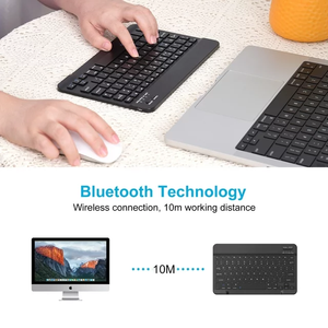 Slim Rechargeable Compact Layout Computer Wireless <strong>Keyboard</strong> Portable Tablet <strong>Keyboard</strong> Mini <strong>bluetooth</strong> <strong>Keyboard</strong> - Product Image 5