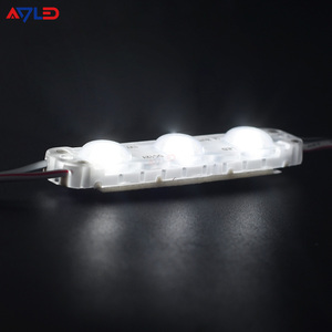 3 modül Led ışık 1Watt Slim 7014 Ip65 3Led açık modülleri Dc12V diffüz Lens arka aydınlatma Modulos De ledler için ince işareti - Product Image 3