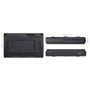 FEELWORLD 6 Inch LED DSLR <strong>Camera</strong> Field 4k HDMI <strong>Input</strong> and <strong>Output</strong> Monitor Support Tilt Arm Power <strong>Output</strong> - Product Image 6