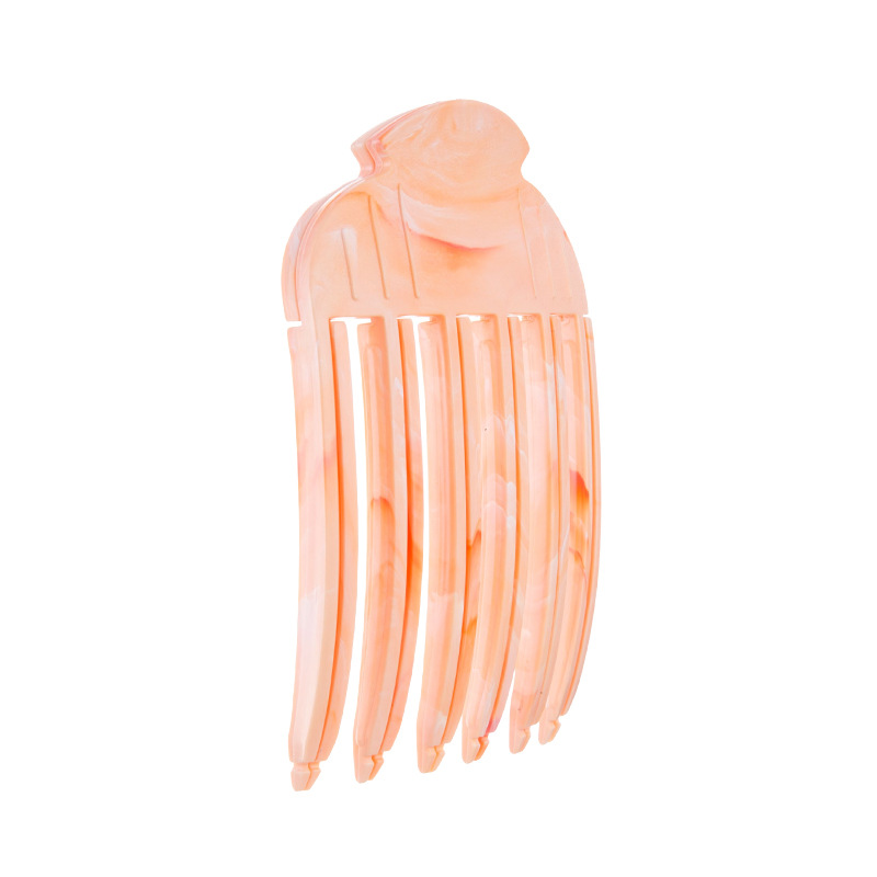 Large orange tie-dye style