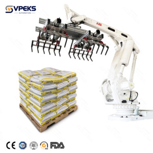 25Kg 50Kg 75Kg Automatic Industrial <strong>Robot</strong> Stacker Palletizing Stacking Machine Packaging Line for Box <strong>Pallet</strong> Palletizer <strong>Robot</strong>