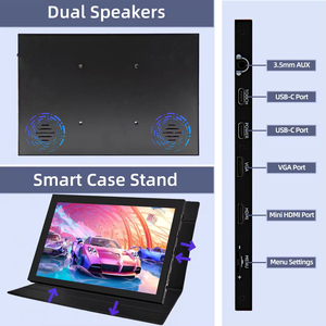 10.1インチ1280*800 IPS LCDディスプレイ容量性タッチスクリーンスピーカー付きRaspberry Pi Windows - Product Image 5