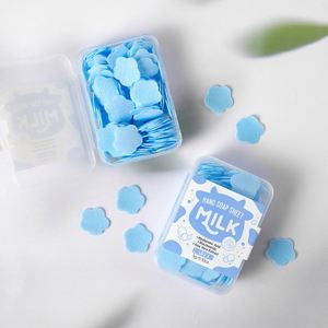 LAIKOU Deep Cleansing Hyaluronic Acid Niacinamide Milk Portable Paper Hand <strong>Soap</strong> <strong>Sheet</strong> for Hand Washing - Product Image 6