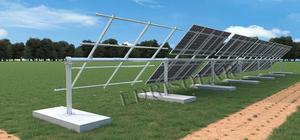 Sistema di tracciamento del pannello solare fotovoltaico su larga scala per centrali elettriche