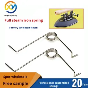 Kéo tay lớn và nhỏ sắt mùa xuân cờ lê đầy đủ hơi nước sắt công tắc áp lực may thép cuộn phục hồi phụ kiện Xoắn - Product Image 5