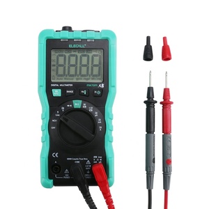 ELECALL MK72M multimetre testi dijital true RMS çok fonksiyonlu direnç kapasitör test cihazı multimetro kablo probları