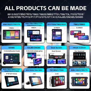 Android Xe Video đầu đơn vị 9 10inch 2Din phổ xe Đài phát thanh stereo đa phương tiện Máy nghe nhạc Màn hình cảm ứng GPS navigation - Product Image 5