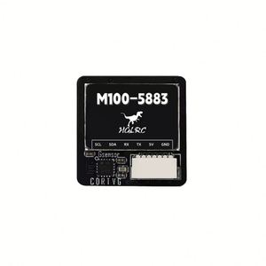 HGLRC M100-5883 M10 GPS modülü pusula seramik anten ile On-board RC uçak FPV için LED göstergeler 21x21mm uzun menzilli - Product Image 3
