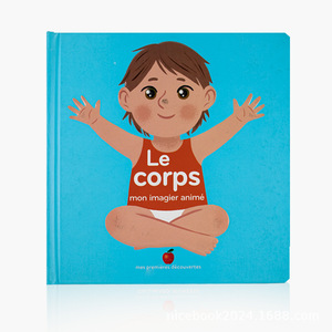 Servizio di stampa personalizzata libri di bordo per bambini formato personalizzato di colore del bambino immagine di lettura di apprendimento libro con copertina rigida per i bambini - Product Image 1