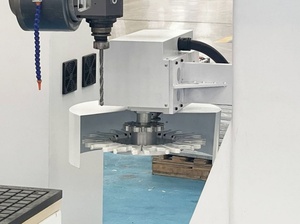 重型高精度大尺寸5轴数控刳刨机360度头，用于3D模型木泡沫图案制作 - Product Image 5