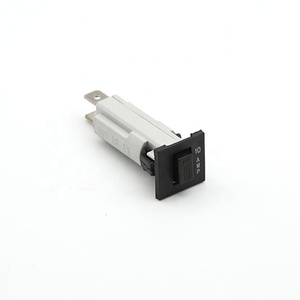 Mini protector de sobrecarga en miniatura Interruptor térmico a presión eléctrico Disyuntor reiniciable Empuje para reiniciar - Product Image 2