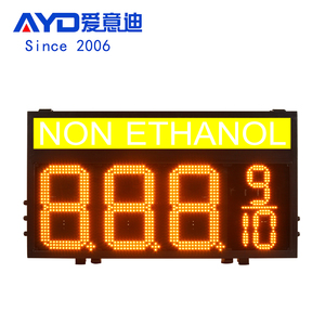 Nuova tecnologia RF telecomando ambra LED digitale prezzo del Gas segno 7 segmenti moduli Display a LED - Product Image 3